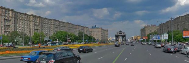 The central space of Kutuzovskaiya
